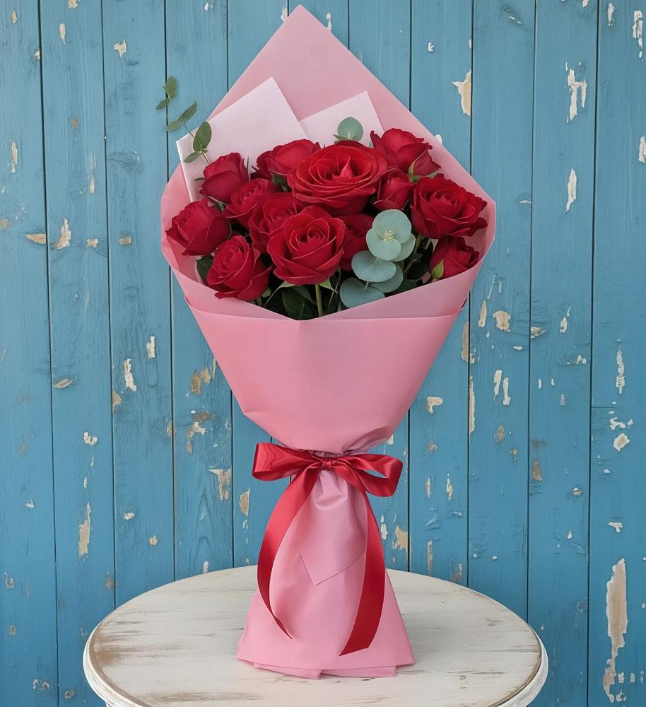 Букет цветов из: Розы в Камышеватской