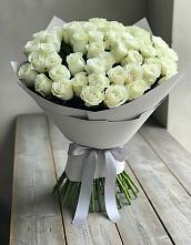Букет 35 Белых роз в Камышеватской