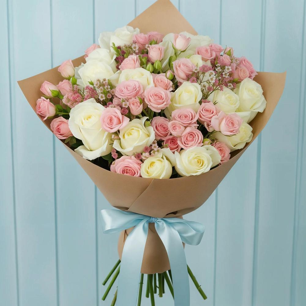 Букет цветов из: Розы в Камышеватской