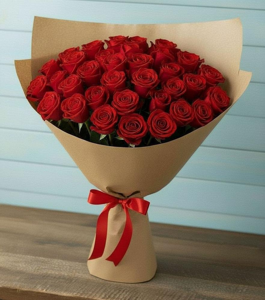 Букет Красные розы Милано в Камышеватской