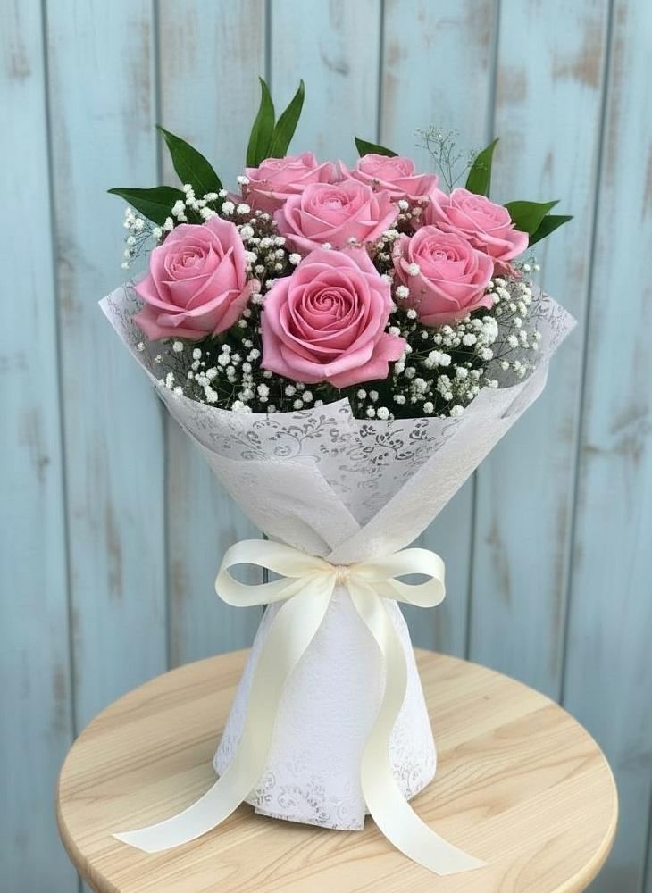 Букет цветов из: Розы в Камышеватской