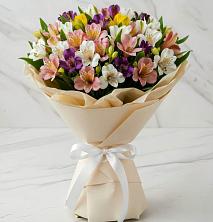 Букет цветов из:  Альстромерии в Камышеватской