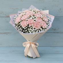 Букет цветов из:  Гвоздики в Камышеватской