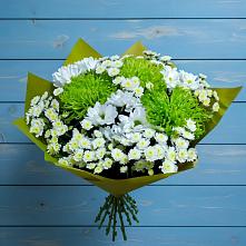 Букет цветов из:  Хризантемы #REPLACE_PRED# Камышеватской