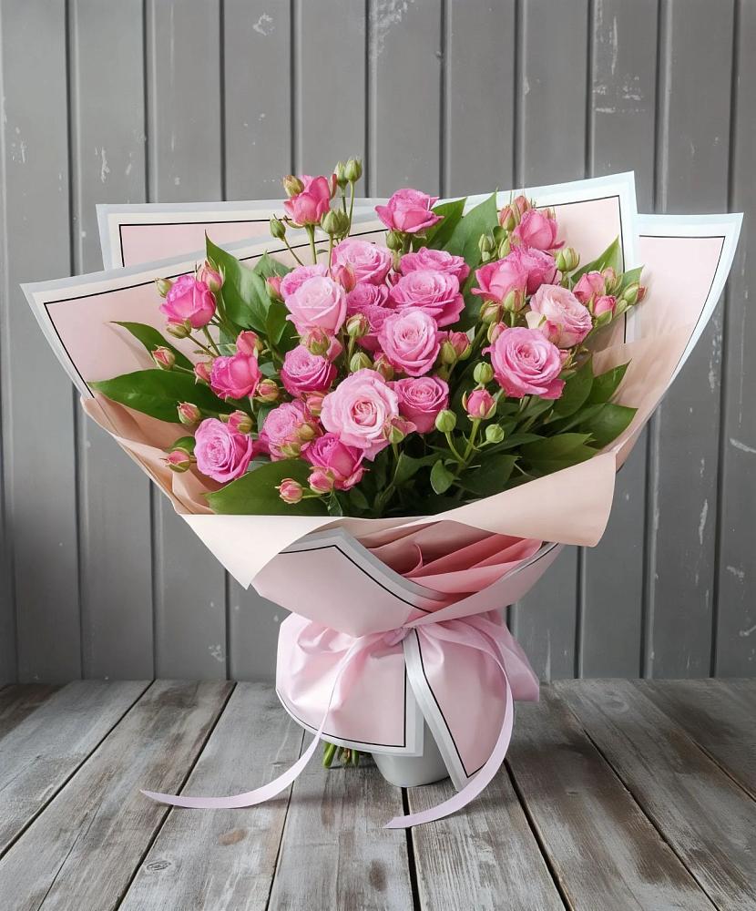 Букет Розовый кустик в Камышеватской