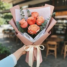 Букет цветов из:  Розы в Камышеватской