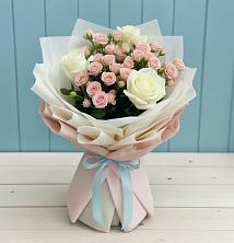 Букет цветов из:  Розы в Камышеватской
