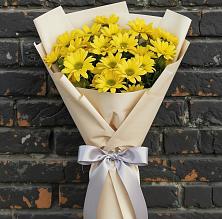 Букет цветов из:  Хризантемы в Камышеватской