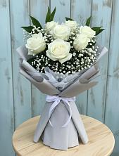 Букет цветов из:  Розы в Камышеватской