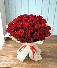 Букет 29 Красных роз в Камышеватской