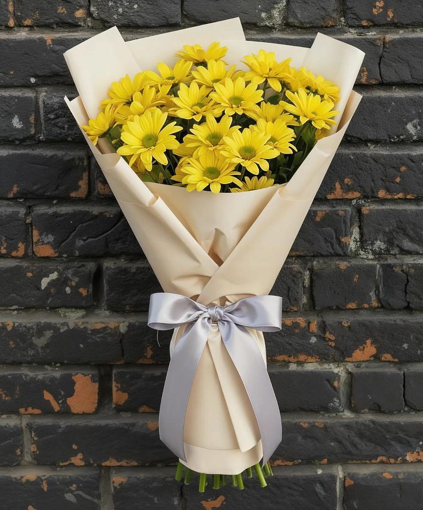 Букет цветов из: Хризантемы в Камышеватской