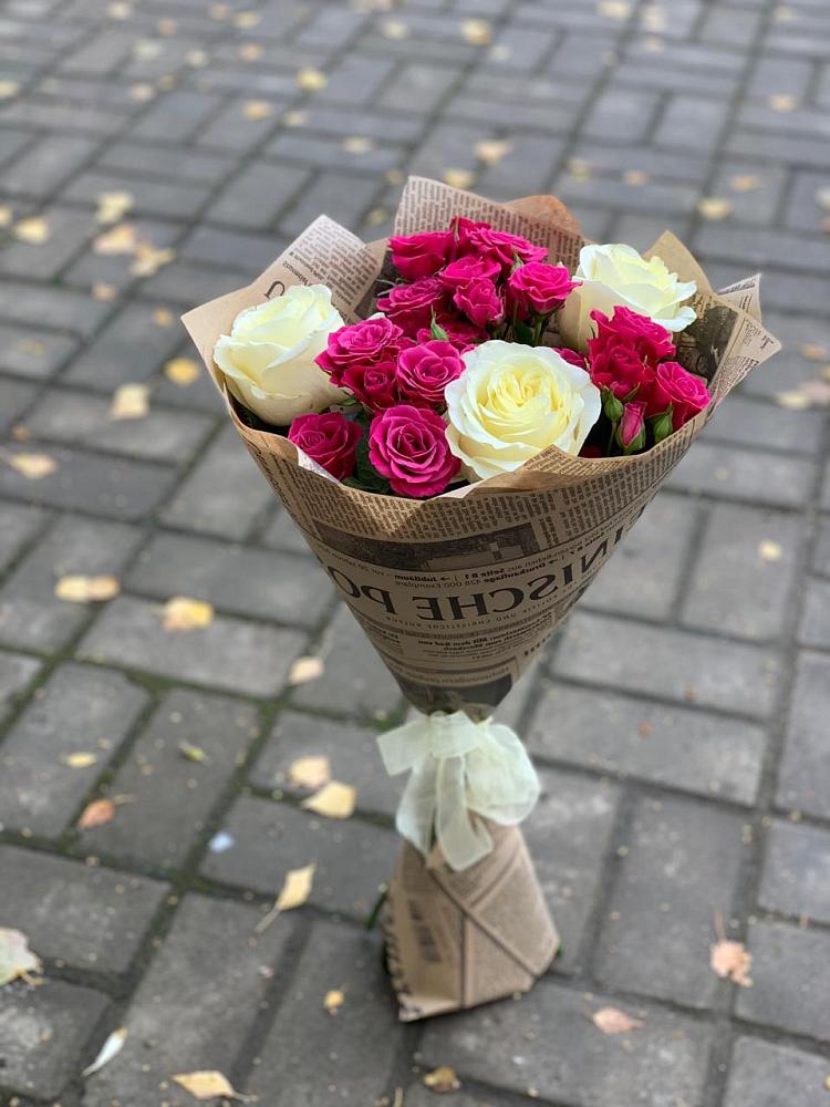 Букет цветов из: Розы в Камышеватской