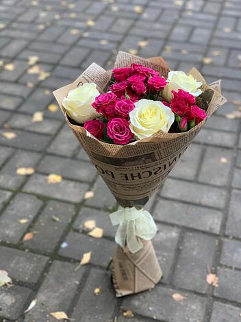 Букет цветов из: Розы в Камышеватской