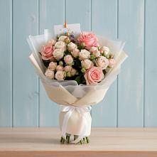Букет цветов из:  Розы #REPLACE_PRED# Камышеватской