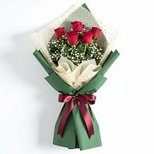 Букет цветов из:  Розы в Камышеватской