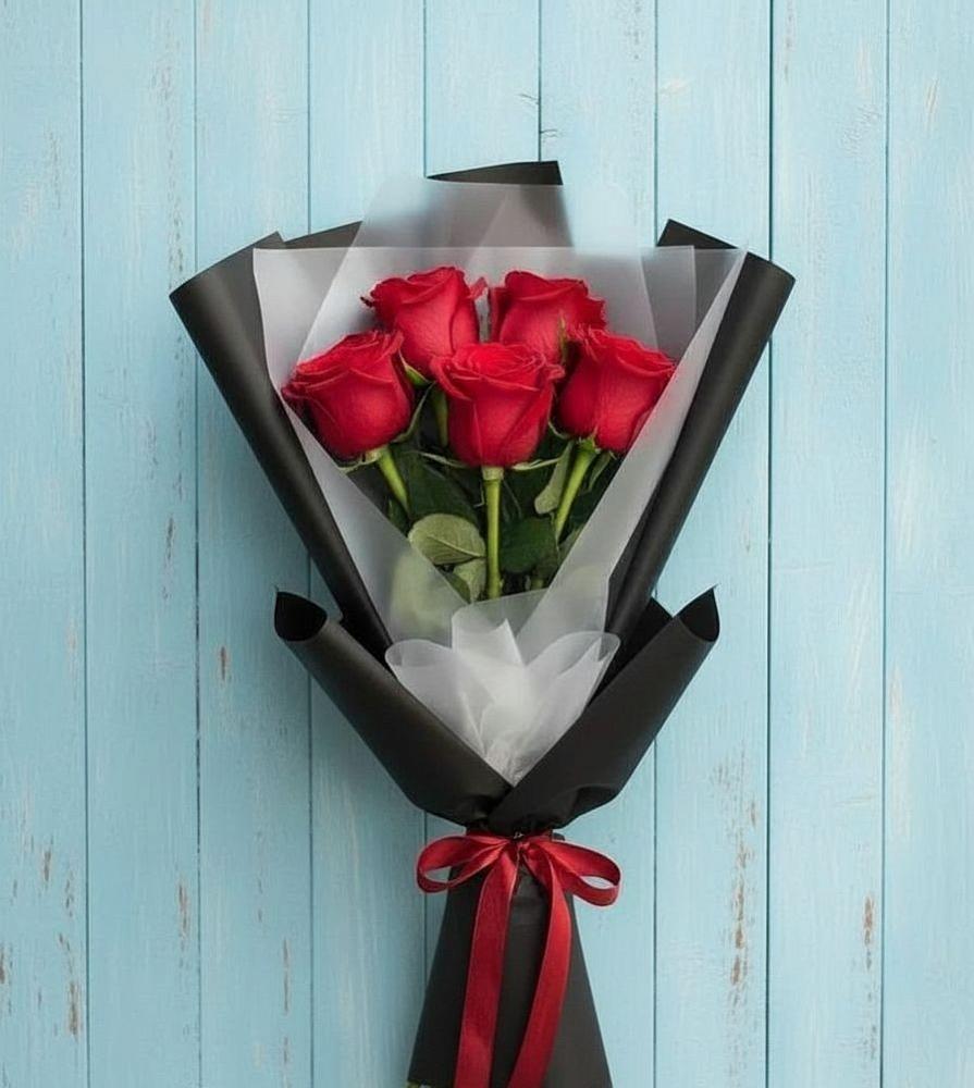 Букет цветов из: Розы в Камышеватской